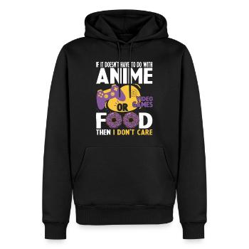 Wenn dies bei dem animierten Videospiel nicht der Fall ist, tun Sie - Männer Premium Bio Hoodie - Schwarz - Vorne - Nico (187cm)