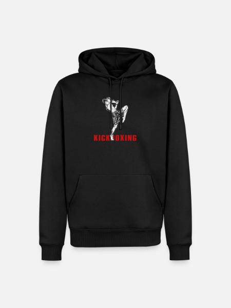 Kickboxer kickboxing - Men’s Premium Organic Hoodie - black