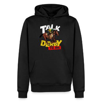 Reiter Pony Dressur Land Cowboy Pony Madchen - Männer Premium Bio Hoodie - Schwarz - Vorne - Nico (187cm)