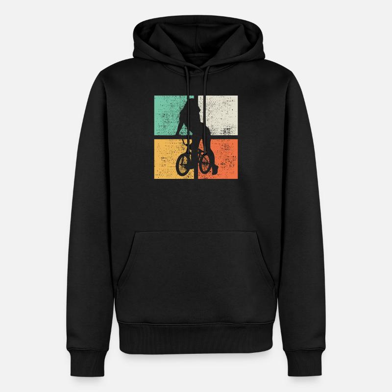 BMX BMX BMX - Sweat à capuche Premium bio Homme - noir