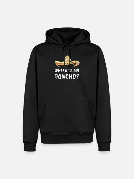 Mexican - Men’s Premium Organic Hoodie - black