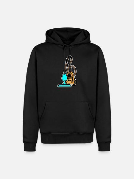 vacuum cleaner - Men’s Premium Organic Hoodie - black