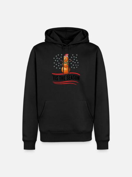 Christmas 'Tis The Season - Men’s Premium Organic Hoodie - black