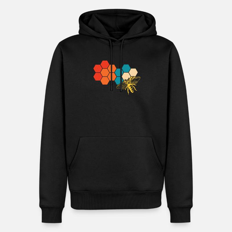Imker - Männer Premium Bio Hoodie - Schwarz