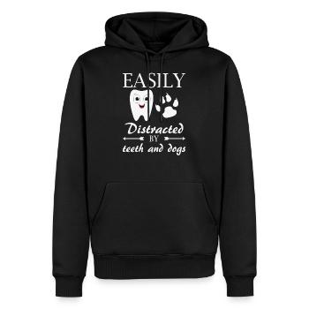 Krankenschwester Kieferorthopädie Termine Röntgen - Männer Premium Bio Hoodie - Schwarz - Vorne - Nico (187cm)