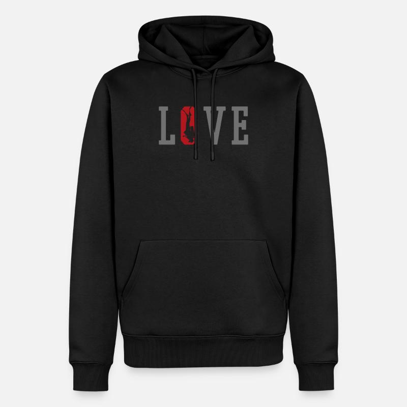 Plongée plongée plongée - Sweat à capuche Premium bio Homme - noir