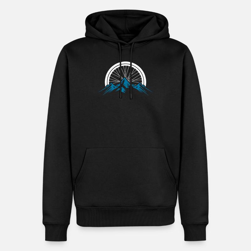 MTB - Männer Premium Bio Hoodie - Schwarz