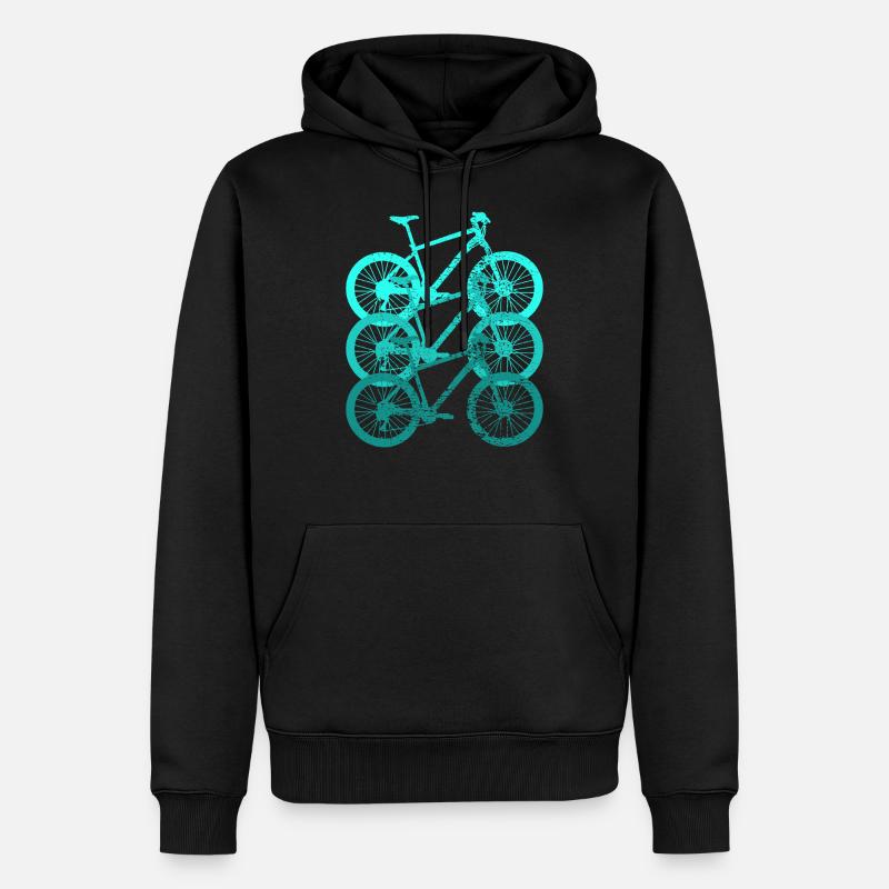 MTB - Männer Premium Bio Hoodie - Schwarz