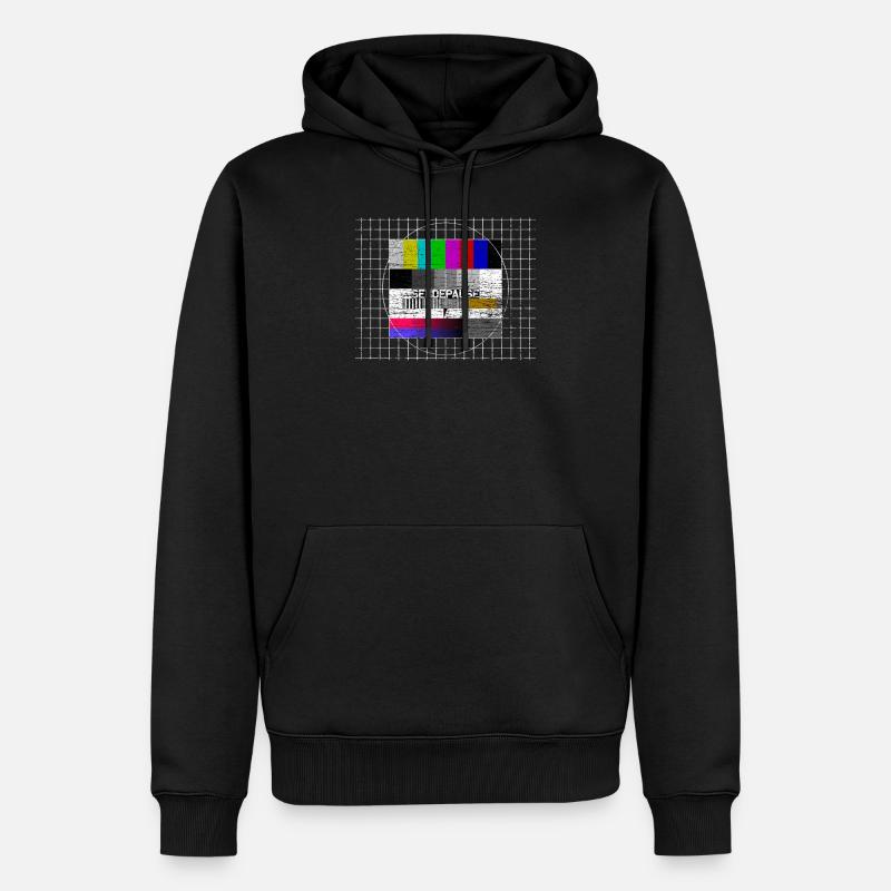 Image de test - Sweat à capuche Premium bio Homme - noir