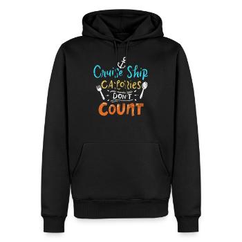 Kreuzfahrtschiff Vintage - Männer Premium Bio Hoodie - Schwarz - Vorne - Nico (187cm)