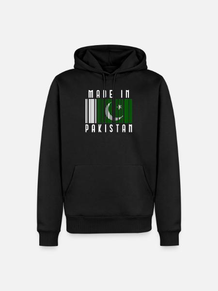 Pakistan - Men’s Premium Organic Hoodie - black