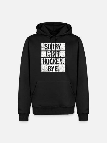 Hockey hockey - Men’s Premium Organic Hoodie - black