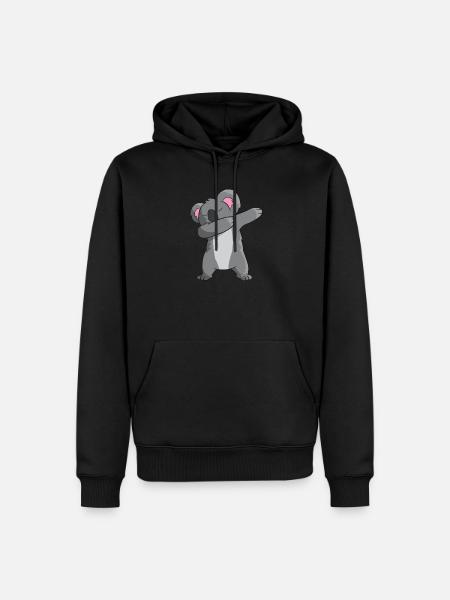 Koala - DAB / danse / tamponner / dabben - Sweat à capuche Premium bio Homme - noir