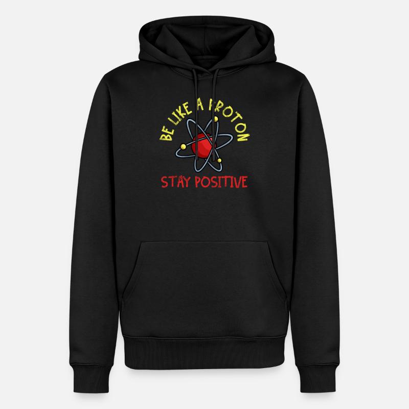 Science science - Sweat à capuche Premium bio Homme - noir
