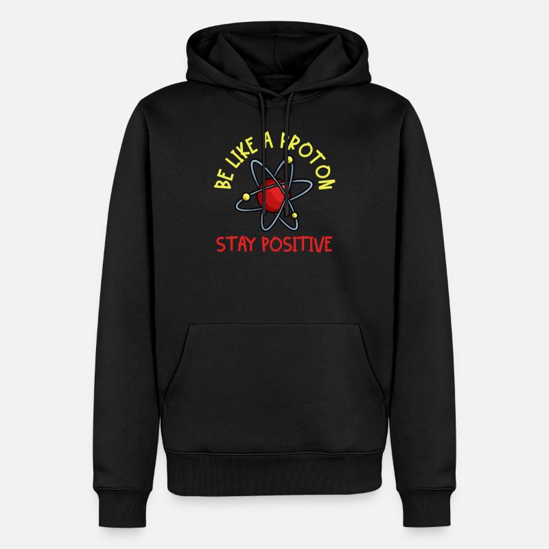 Science - Sweat à capuche Premium bio Homme - noir