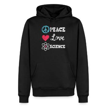 Wissenschaft Physik Biologie Lehrer - Männer Premium Bio Hoodie - Schwarz - Vorne - Nico (187cm)