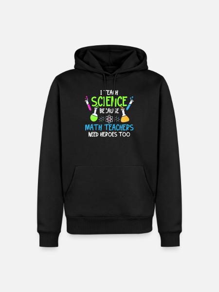 Professeur de physique chimie - Sweat à capuche Premium bio Homme - noir