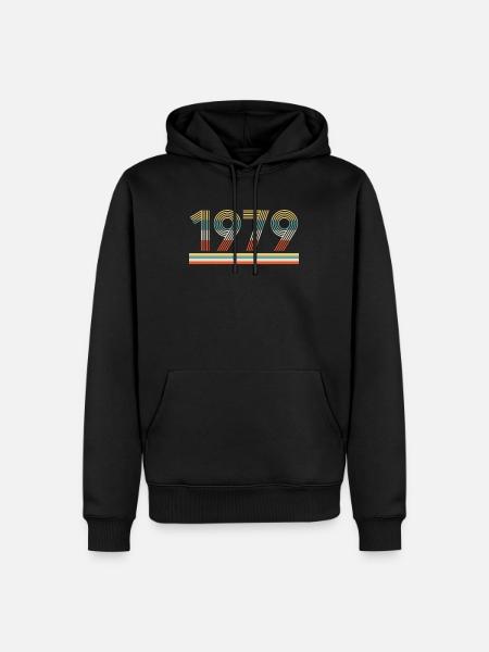 1979 - Men’s Premium Organic Hoodie - black