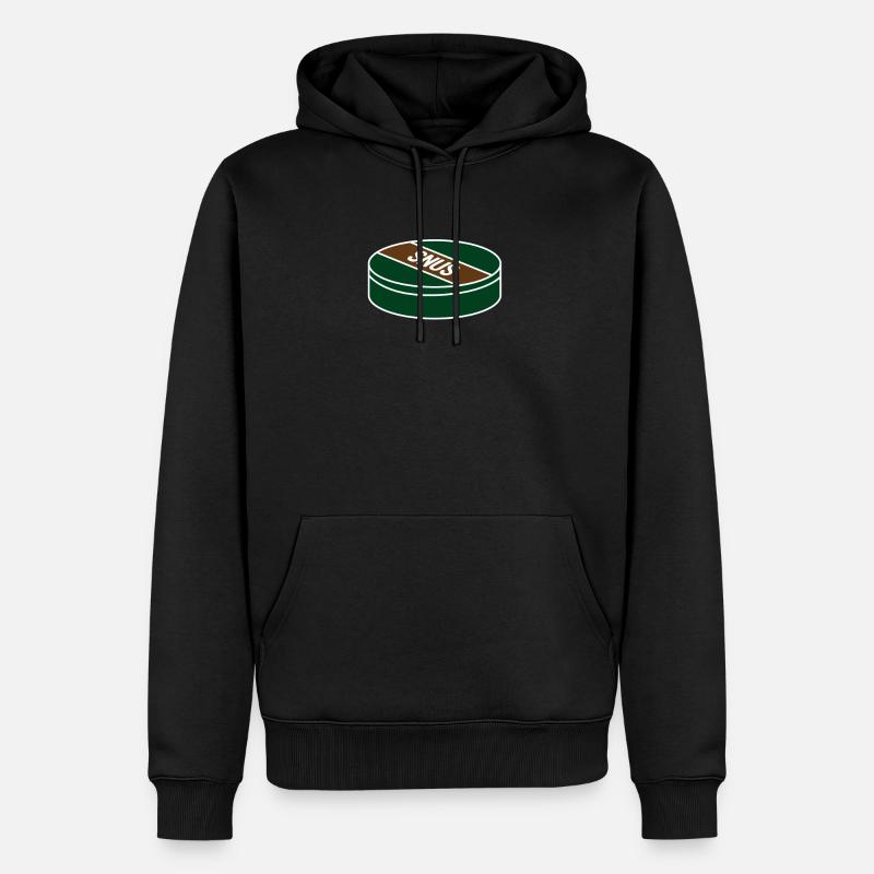 Snus - Männer Premium Bio Hoodie - Schwarz