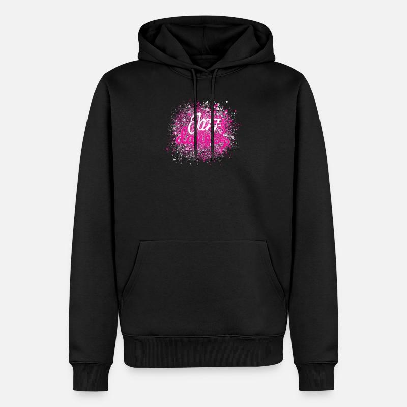 Jazz Dance - Männer Premium Bio Hoodie - Schwarz