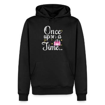 Once Upon A Time Castle Home Princess - Männer Premium Bio Hoodie - Schwarz - Vorne - Nico (187cm)