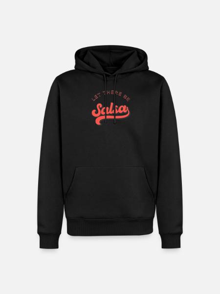Salsa Danse - Sweat Ă capuche Premium bio Homme - noir