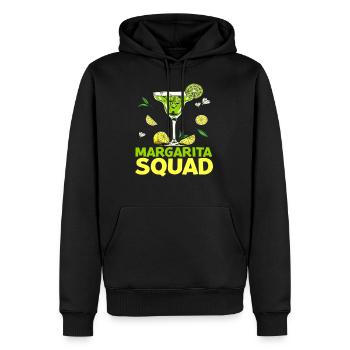 Margarita Squad T Shirt - Männer Premium Bio Hoodie - Schwarz - Vorne - Nico (187cm)
