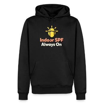 Spf Kultur Identität Hautpflege Humor - Männer Premium Bio Hoodie - Schwarz - Vorne - Nico (187cm)
