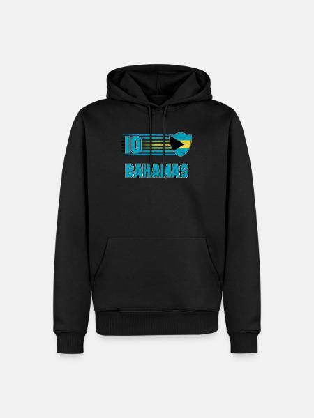 Bahamas - Men’s Premium Organic Hoodie - black