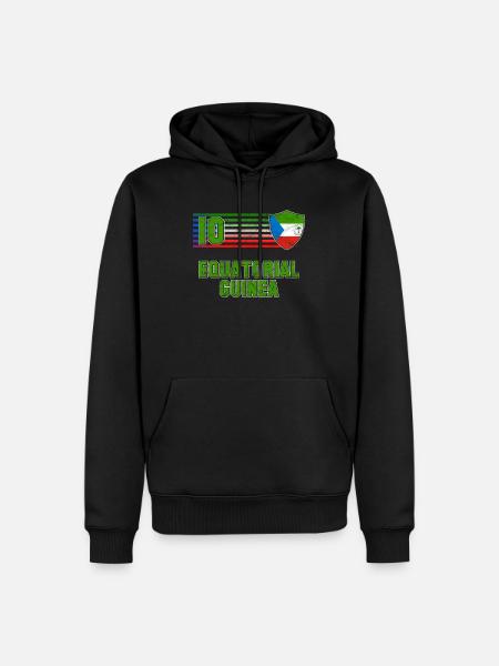 Equatorial Guinea - Men’s Premium Organic Hoodie - black