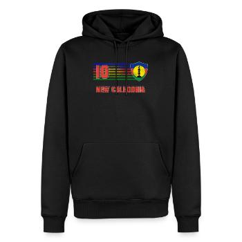 Neukaledonien - Männer Premium Bio Hoodie - Schwarz - Vorne - Nico (187cm)