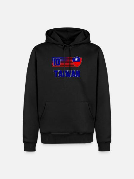 Taiwan - Men’s Premium Organic Hoodie - black