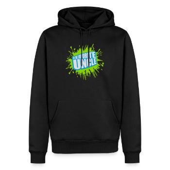 im the favorite uncle - Männer Premium Bio Hoodie - Schwarz - Vorne - Nico (187cm)