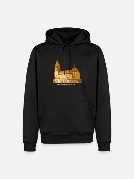 Heiligenstad Church Heilbad Thüringen Eichsfeld - Men’s Premium Organic Hoodie - black