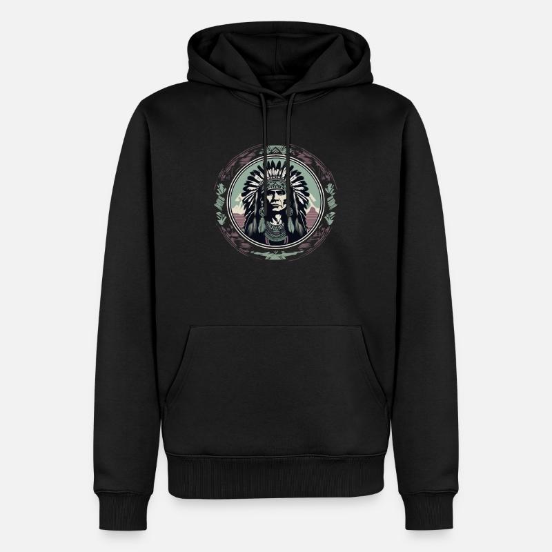 Chef - Sweat à capuche Premium bio Homme - noir