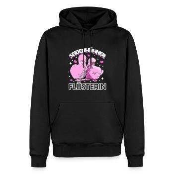 Seidenhühner japanisches Seidenhuhn Hühnerhalter - Männer Premium Bio Hoodie - Schwarz - Vorne - Nico (187cm)