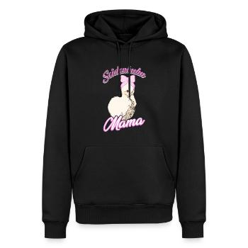 Seidenhühner japanisches Seidenhuhn Hühnerhalter - Männer Premium Bio Hoodie - Schwarz - Vorne - Nico (187cm)