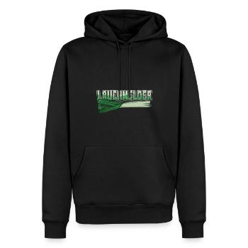 Lauch Kostüm Bodybuilding Satire Gym Jga - Männer Premium Bio Hoodie - Schwarz - Vorne - Nico (187cm)