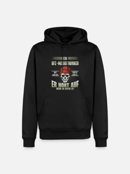 Kfz Mechatroniker - Männer Premium Bio Hoodie - Schwarz