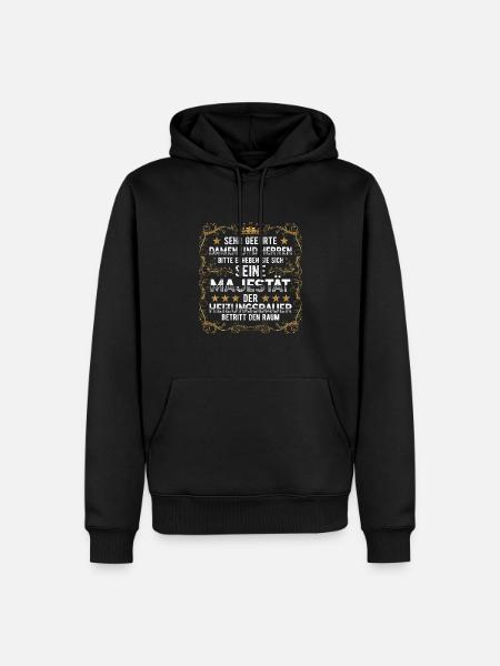Heizungsbauer - Männer Premium Bio Hoodie - Schwarz