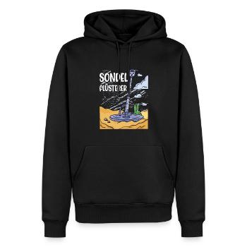 Sondeln Sondel Metalldetektor Schatzsuche - Männer Premium Bio Hoodie - Schwarz - Vorne - Nico (187cm)