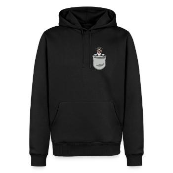 Appenzeller Sennenhund Geschenk Hunde - Männer Premium Bio Hoodie - Schwarz - Vorne - Nico (187cm)
