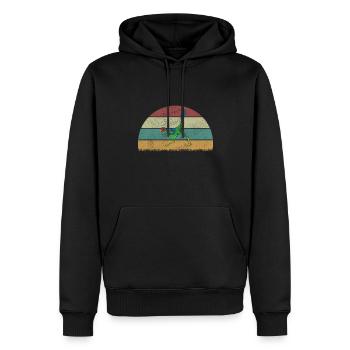 xxx Dinosaur Kids Dino Cadeau - Sweat à capuche Premium bio Homme - noir - Devant - Nico (187cm)