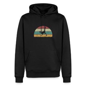 xxx Dinosaur Kids Dino Cadeau - Sweat à capuche Premium bio Homme - noir - Devant - Nico (187cm)