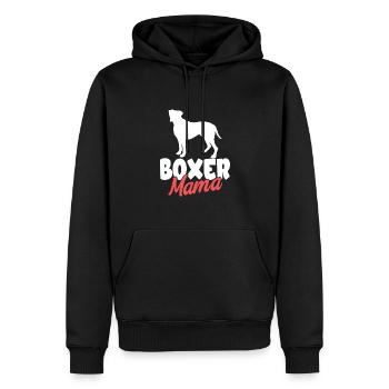 Propriétaire de chien boxeur allemand - Sweat à capuche Premium bio Homme - noir - Devant - Nico (187cm)