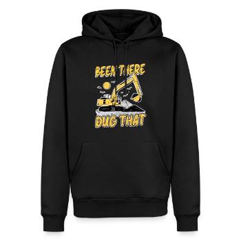 Been There Dug That - Excavator Operator - Männer Premium Bio Hoodie - Schwarz - Vorne - Nico (187cm)