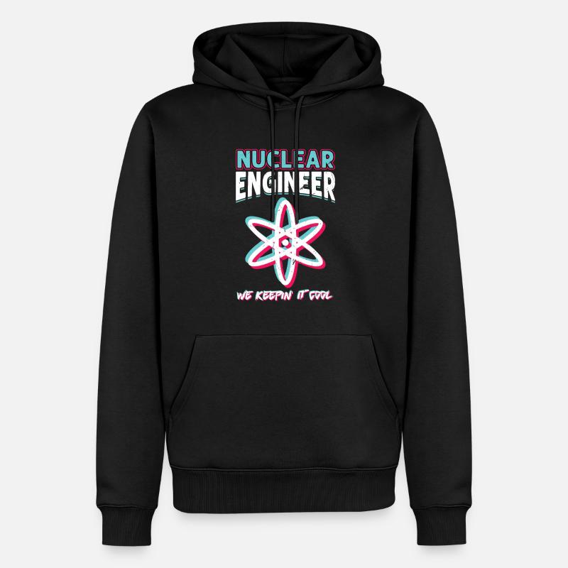 Nuclear Engineer - Männer Premium Bio Hoodie - Schwarz