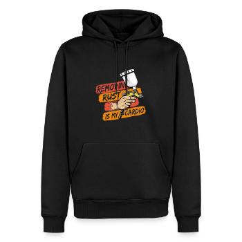 Auto Body Painter Auto Maler Sprayer - Männer Premium Bio Hoodie - Schwarz - Vorne - Nico (187cm)