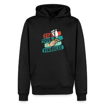 Auto Body Painter Auto Maler Sprayer - Männer Premium Bio Hoodie - Schwarz - Vorne - Nico (187cm)
