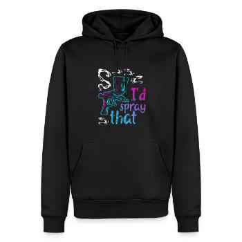 Auto Body Painter Auto Maler Sprayer - Männer Premium Bio Hoodie - Schwarz - Vorne - Nico (187cm)